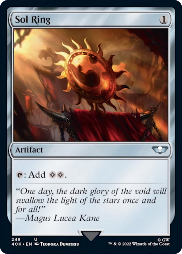 Sol Ring (249) (Surge Foil) [Warhammer 40,000] 