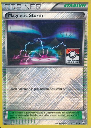 Magnetic Storm (91/106) (League Promo) [XY: Flashfire] 