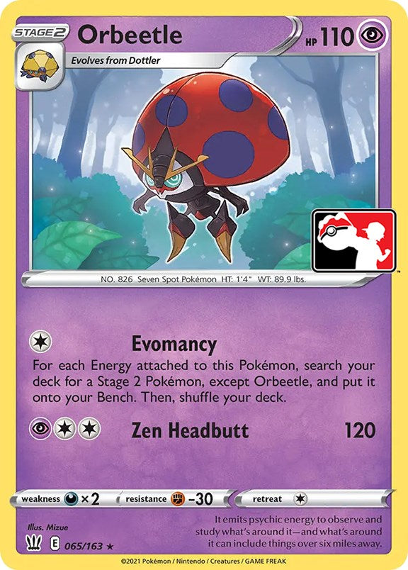 Orbeetle (065/163) [Prize Pack Series One] 