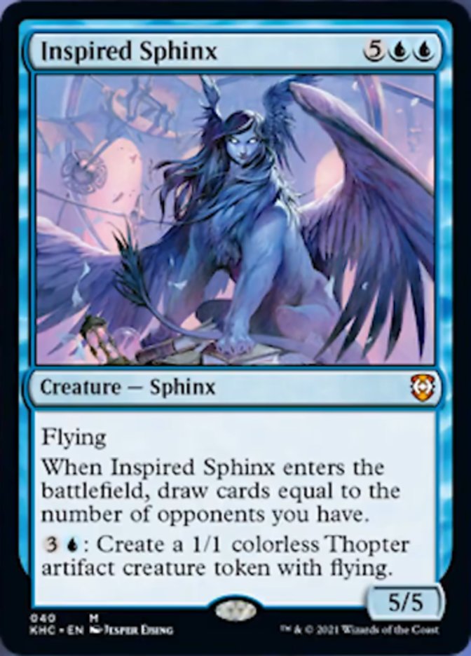 Inspired Sphinx [Kaldheim Commander] 