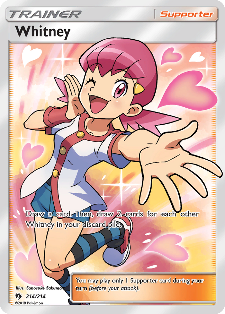 Whitney (214/214) [Sun &amp; Moon: Lost Thunder] 