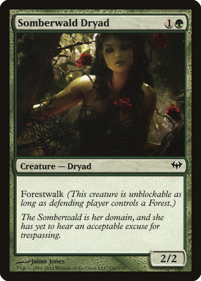 Somberwald Dryad [Dark Ascension]