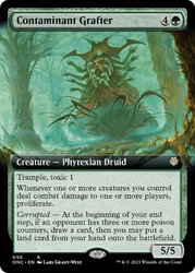 Contaminant Grafter (Extended Art) [Phyrexia: All Will Be One Commander] 