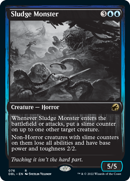 Sludge Monster [Innistrad: Double Feature] 