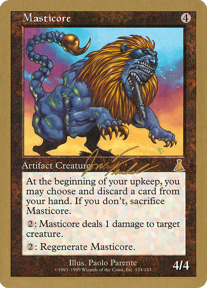 Masticore (Jon Finkel) [World Championship Decks 2000] 