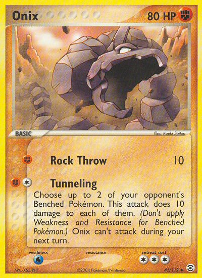 Onix (42/112) [EX: FireRed &amp; LeafGreen] 