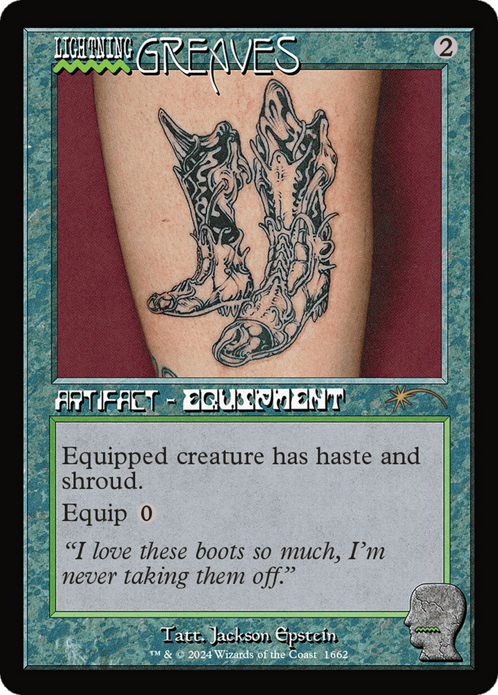 Lightning Greaves (1662) [Secret Lair Drop Series] 