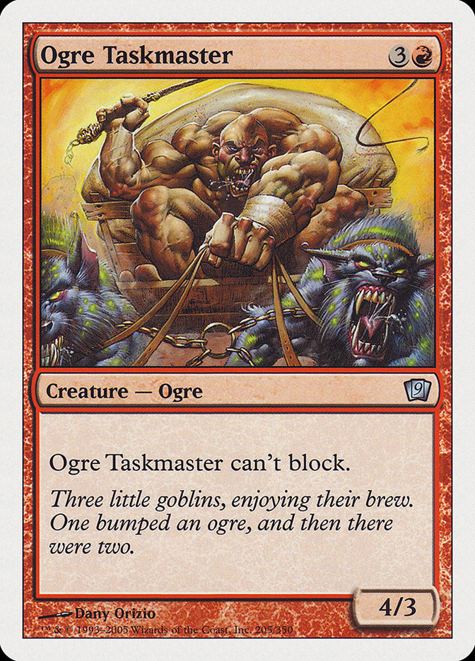 Ogre Taskmaster [Ninth Edition] 