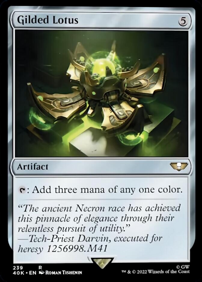 Gilded Lotus (Surge Foil) [Warhammer 40,000] 