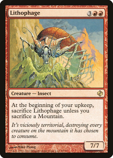 Lithophage [Duel Decks: Venser vs. Koth] 