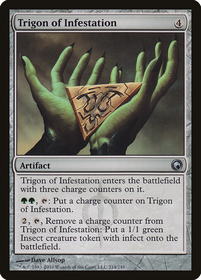 Trigon of Infestation [Scars of Mirrodin] 