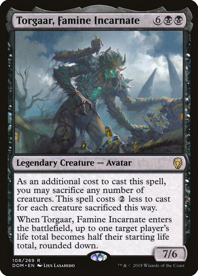 Torgaar, Famine Incarnate [Dominaria] 