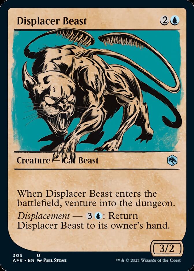 Displacer Beast (Showcase) [Dungeons & Dragons: Adventures in the Forgotten Realms] 