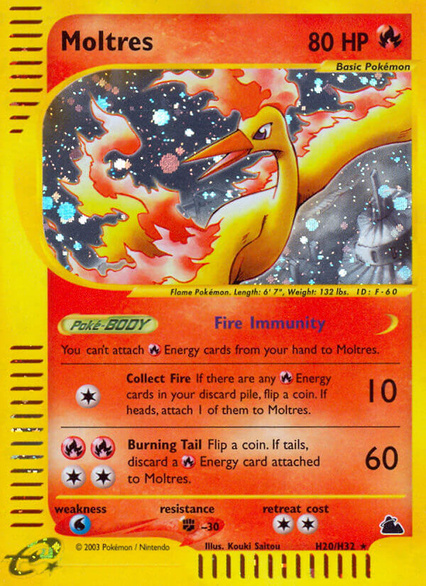 Moltres (H20/H32) [Skyridge] 