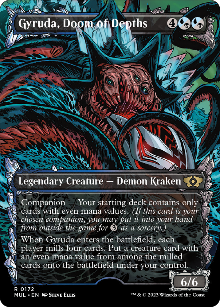 Gyruda, Doom of Depths (Halo Foil) [Multiverse Legends] 