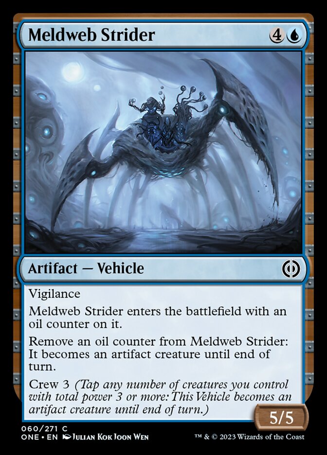 Meldweb Strider [Phyrexia: All Will Be One] 