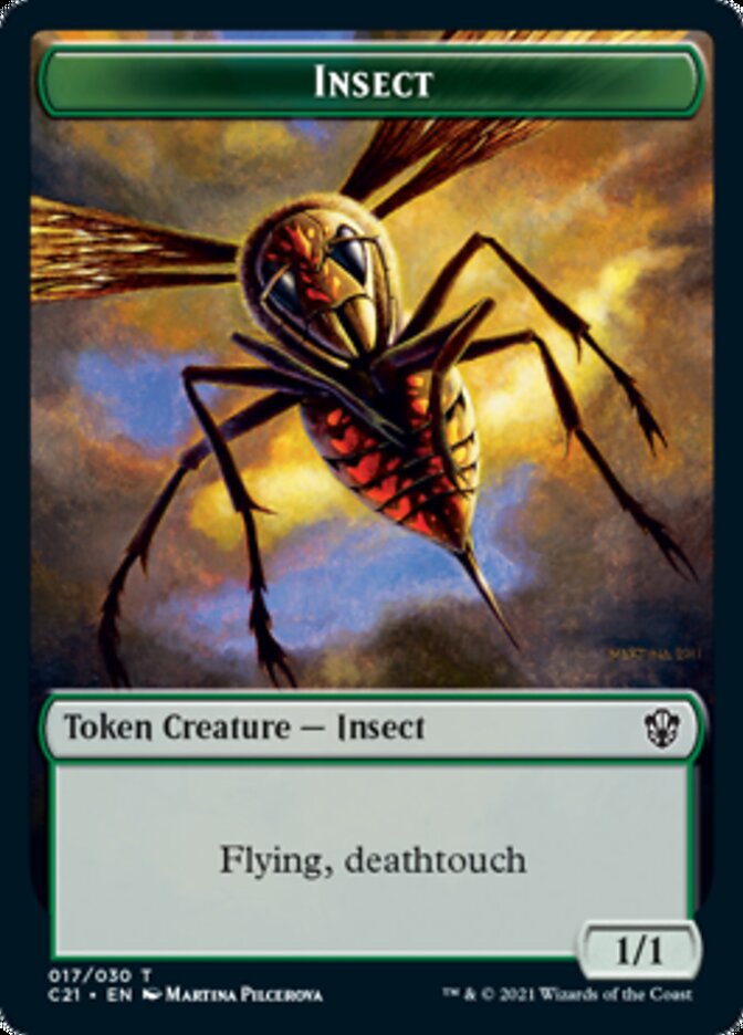 Beast (011) // Insect Double-Sided Token [Order 2021 Tokens] 