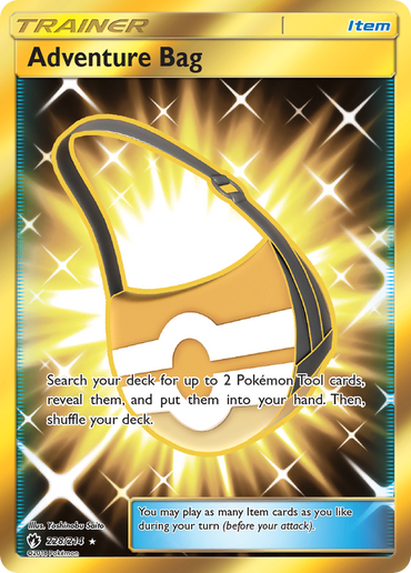 Adventure Bag (228/214) [Sun &amp; Moon: Lost Thunder] 