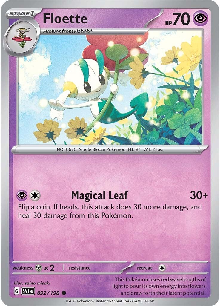 Floette (092/198) [Scarlet & Violet: Base Set] 