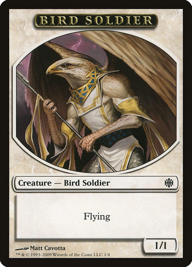 Bird Soldier Token [Alara Reborn Tokens] 