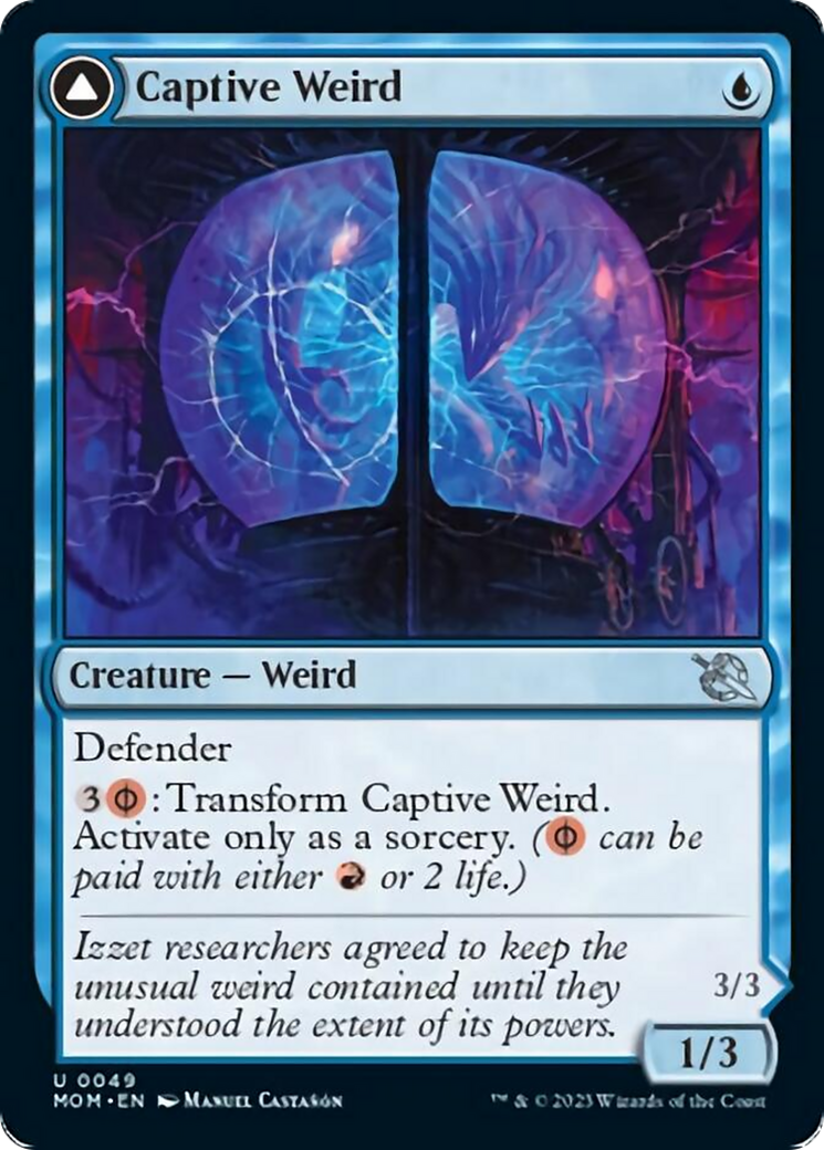 Captive Weird // Compleated Conjurer [March of the Machine] 