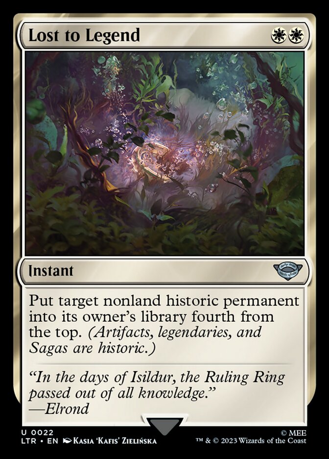 Lost to Legend [The Lord of the Rings: Tales of Middle-Earth] 