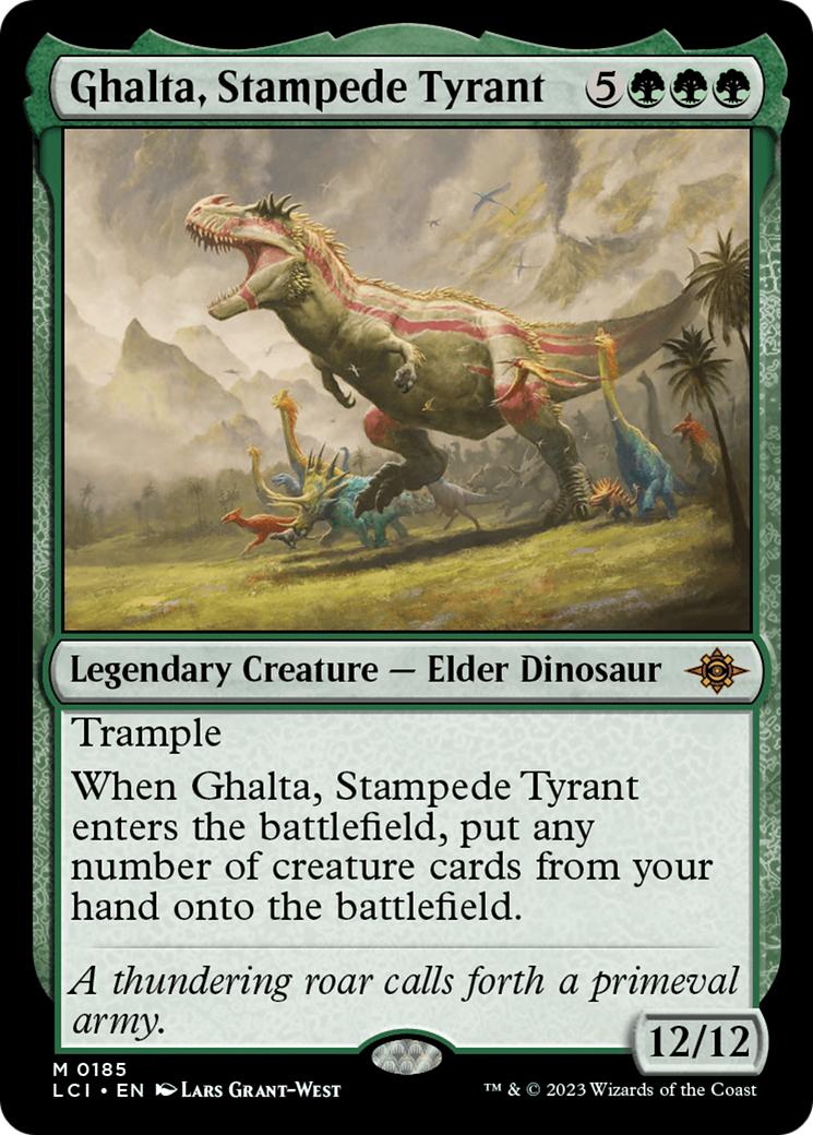 Ghalta, Stampede Tyrant [The Lost Caverns of Ixalan] 