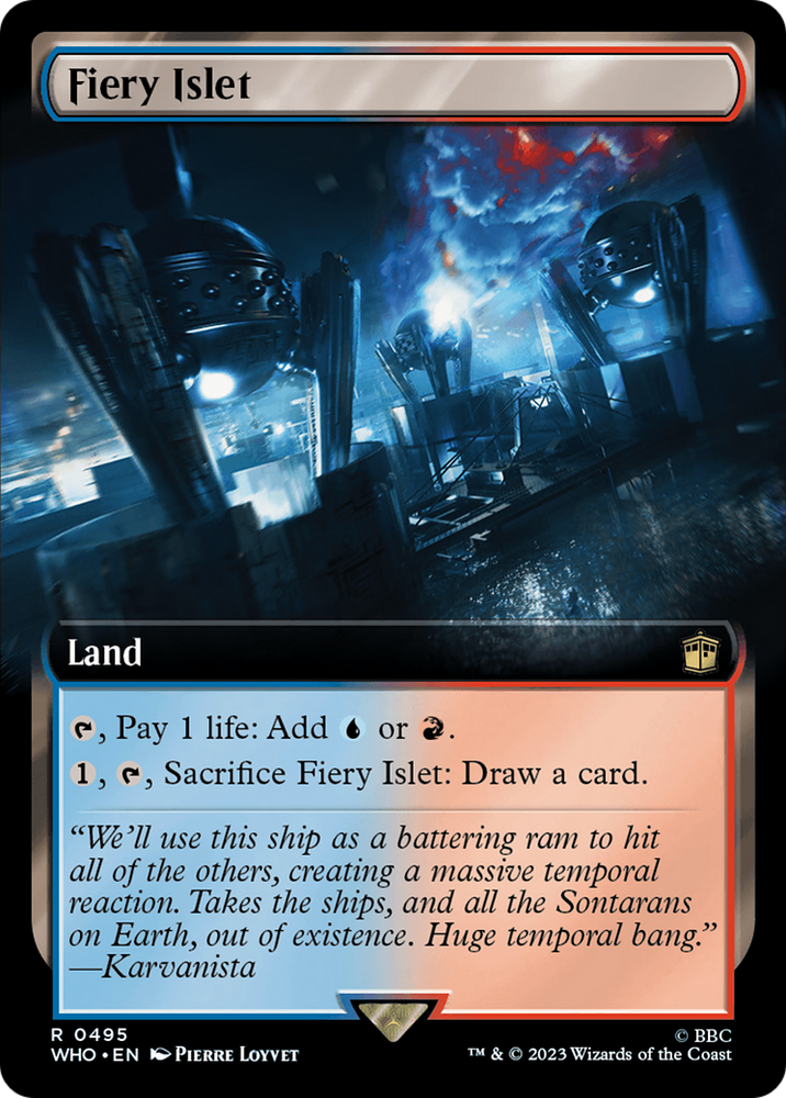 Fiery Islet (Extended Art) [Doctor Who] 