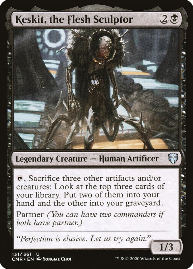 Keskit, the Flesh Sculptor [Commander Legends] 