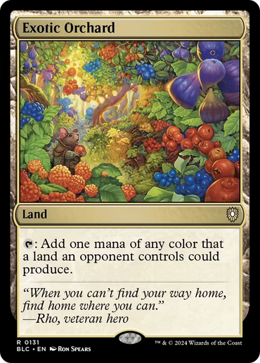 Exotic Orchard [Bloomburrow Commander] 