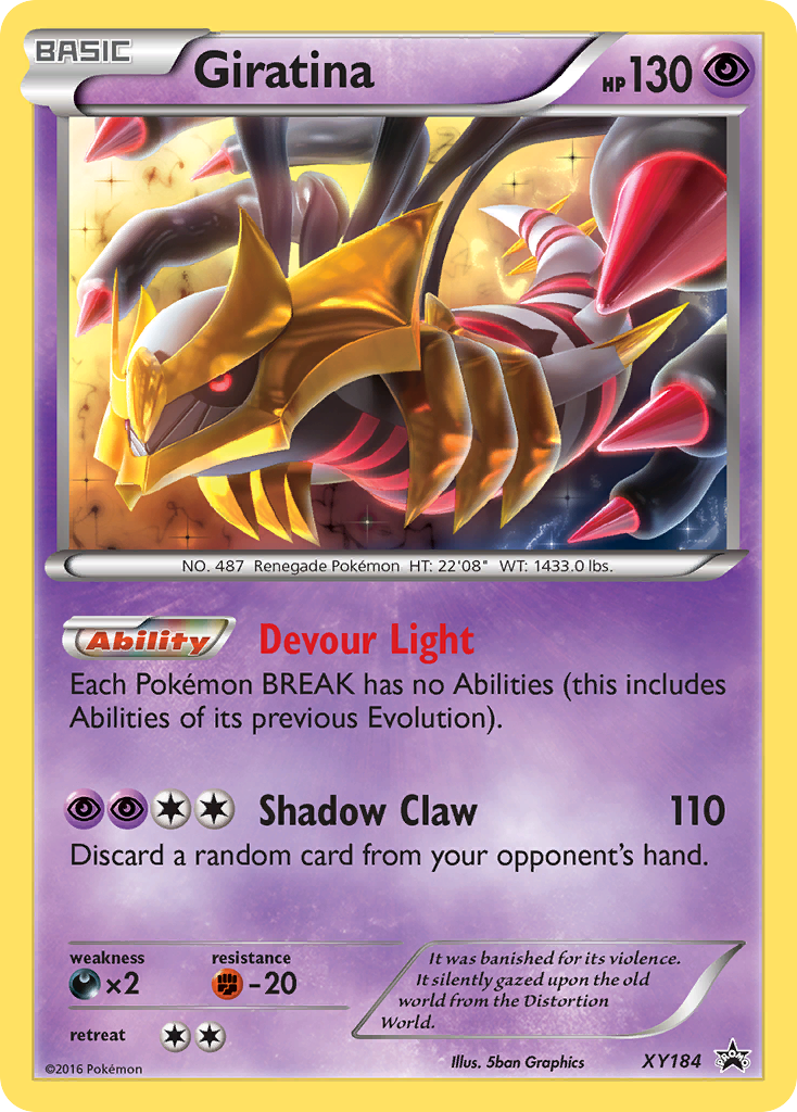 Giratina (XY184) [XY: Black Star Promos]