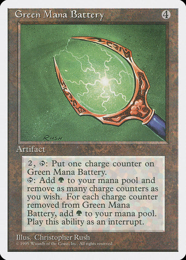 Green Mana Battery [Fourth Edition] 