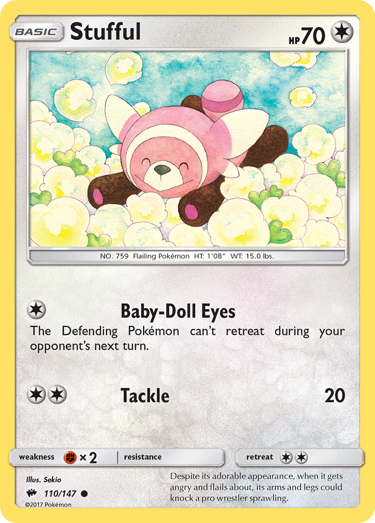 Stufful (110/147) [Sun & Moon: Burning Shadows] 