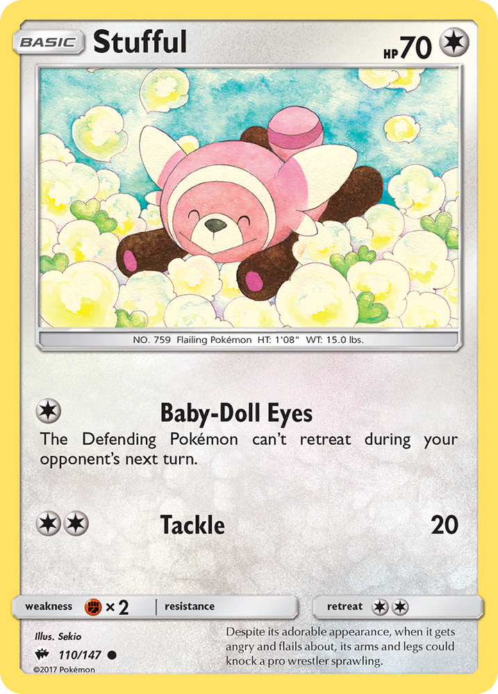 Stufful (110/147) [Sun &amp; Moon: Burning Shadows] 