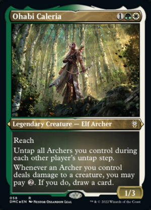 Ohabi Caleria (Foil Etched) [Dominaria United Commander] 