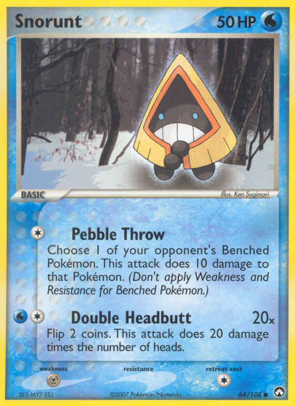 Snorunt (64/108) [EX: Power Keepers]