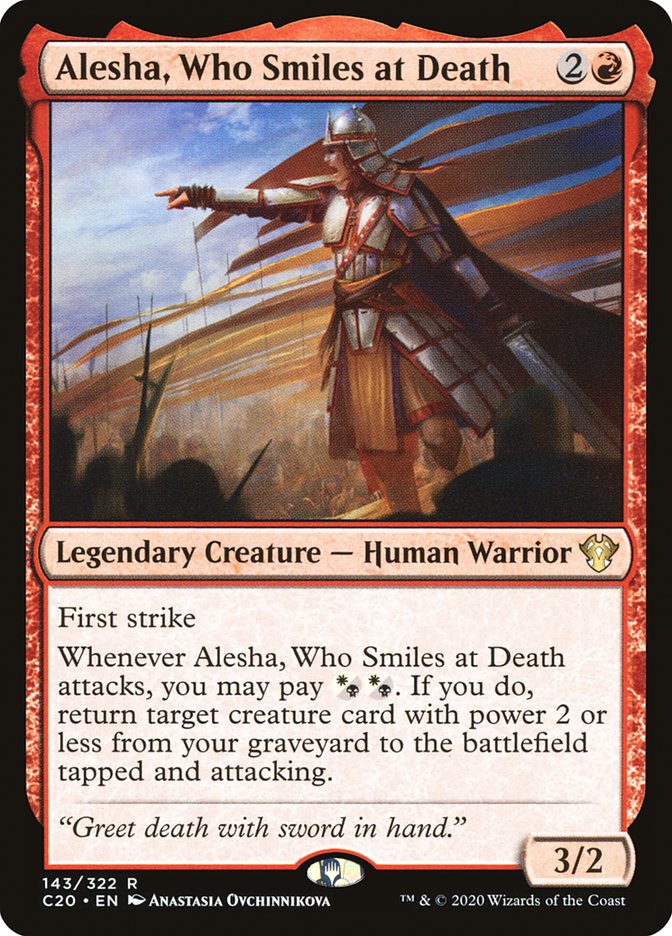 Alesha, Who Smiles at Death [Order 2020] 