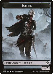 Spirit // Zombie Double-Sided Token [Commander Legends Tokens] 