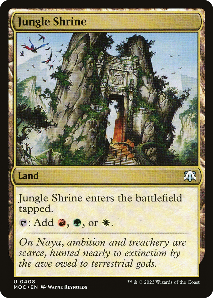 Jungle Shrine [March of the Machine Commander]