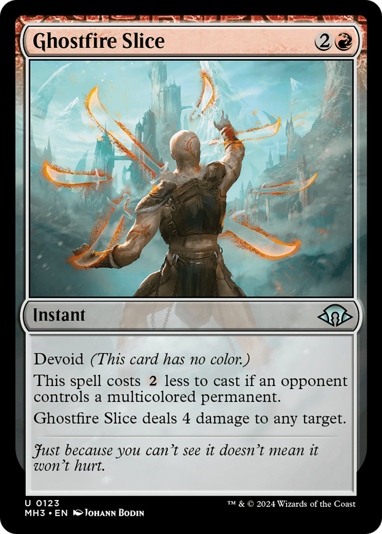 Ghostfire Slice [Modern Horizons 3] 