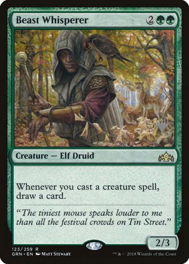 Beast Whisperer (Promo Pack) [Guilds of Ravnica Promos] 