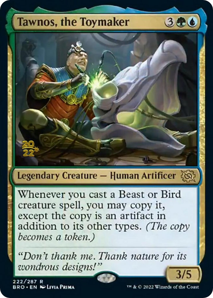 Tawnos, the Toymaker [The Brothers' War Prerelease Promos] 