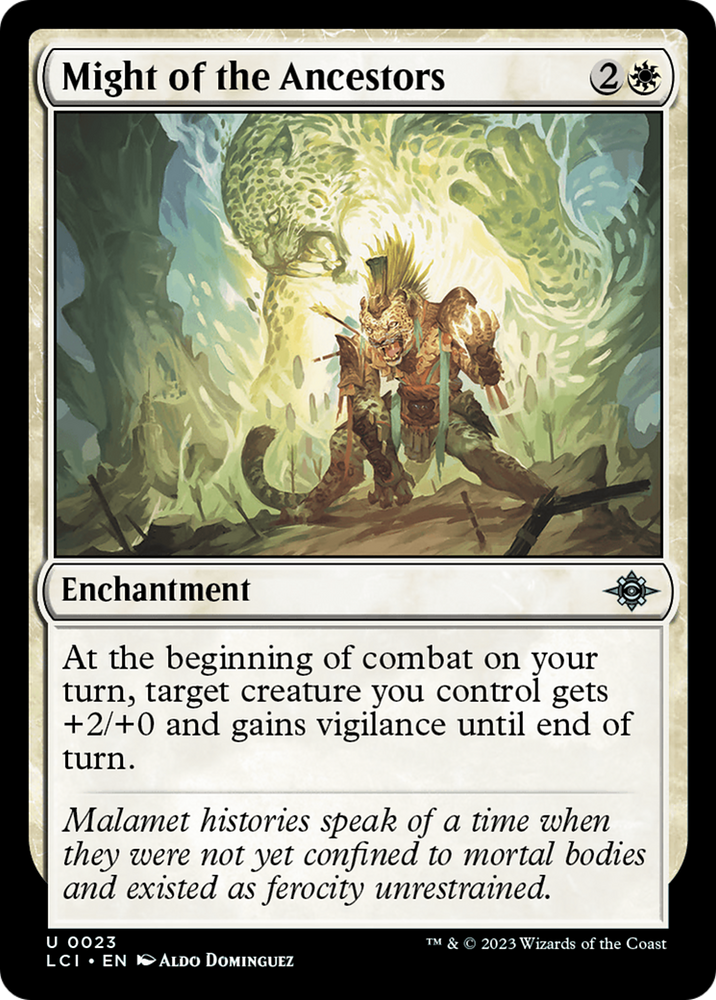 Might of the Ancestors [The Lost Caverns of Ixalan] 