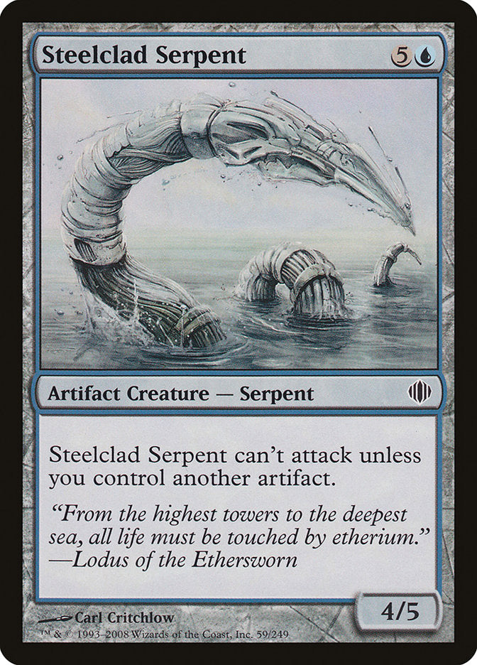 Steelclad Serpent [Shards of Alara] 