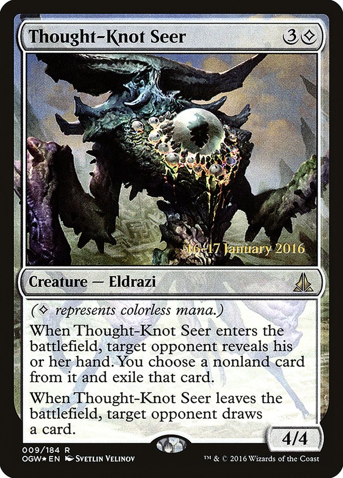 Thought-Knot Seer [Oath of the Gatewatch Prerelease Promos] 