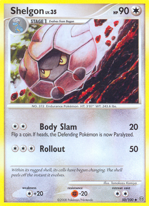 Shelgon (50/100) [Diamond &amp; Pearl: Stormfront] 