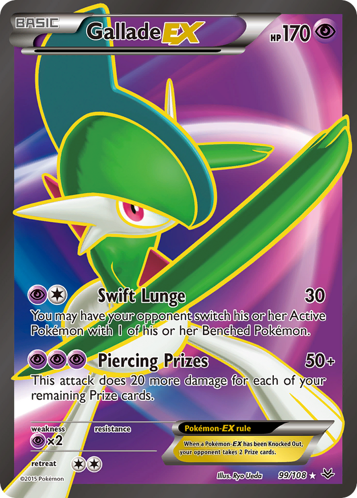 Gallade EX (99/108) [XY: Roaring Skies] 