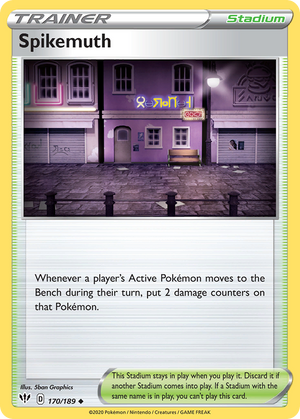 Spikemuth (170/189) [Sword &amp; Shield: Darkness Ablaze] 