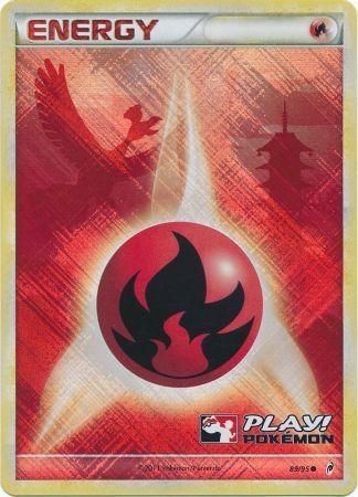 Fire Energy (89/95) (Play Pokemon Promo) [HeartGold &amp; SoulSilver: Call of Legends] 