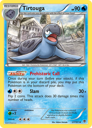 Tirtouga (27/101) [Black &amp; White: Plasma Blast] 
